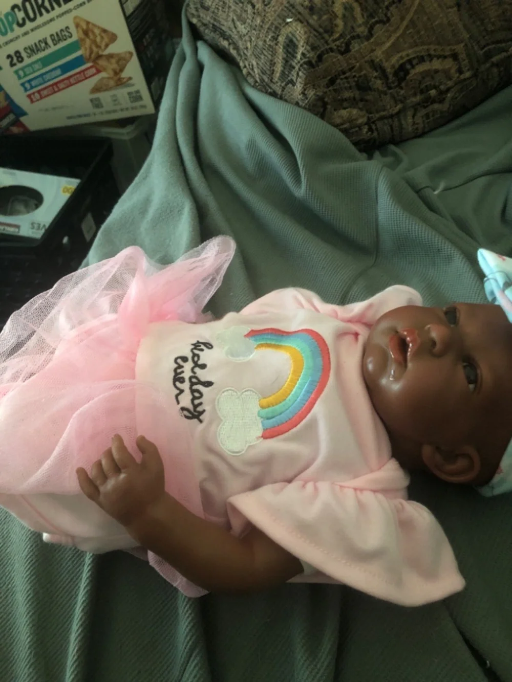 Vinyl reborn doll from F.A.O schwarz company
